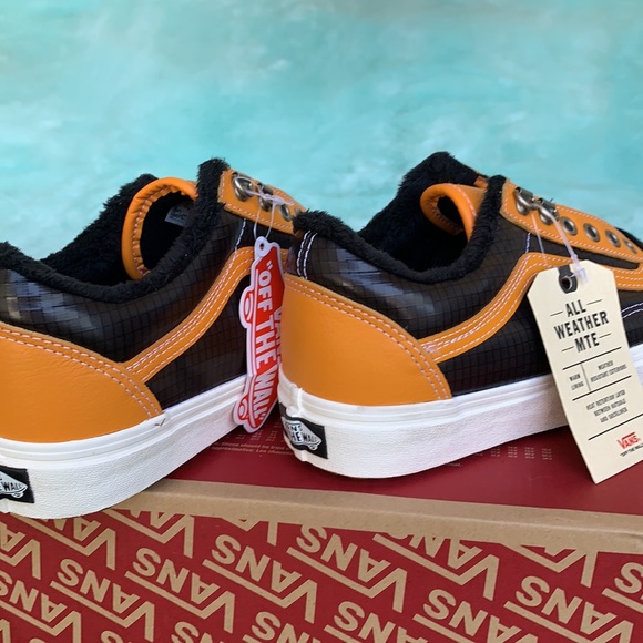 VANS OLD SKOOL MTE APRICOT/BLACK MEN’S - Picture 11 of 16